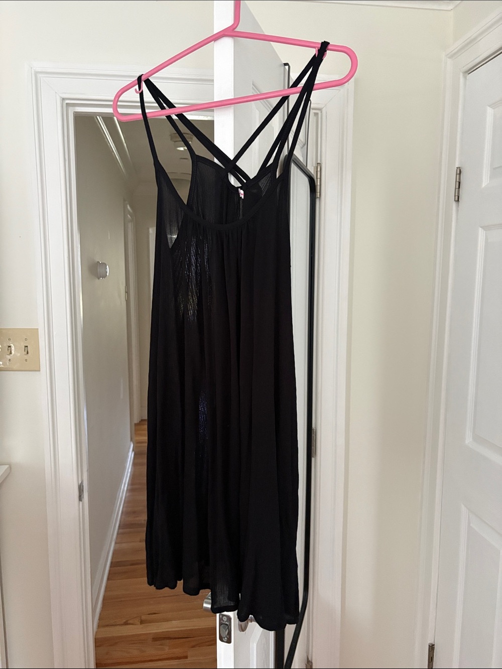 Swimwear everywhere black coverup size medium, never worn